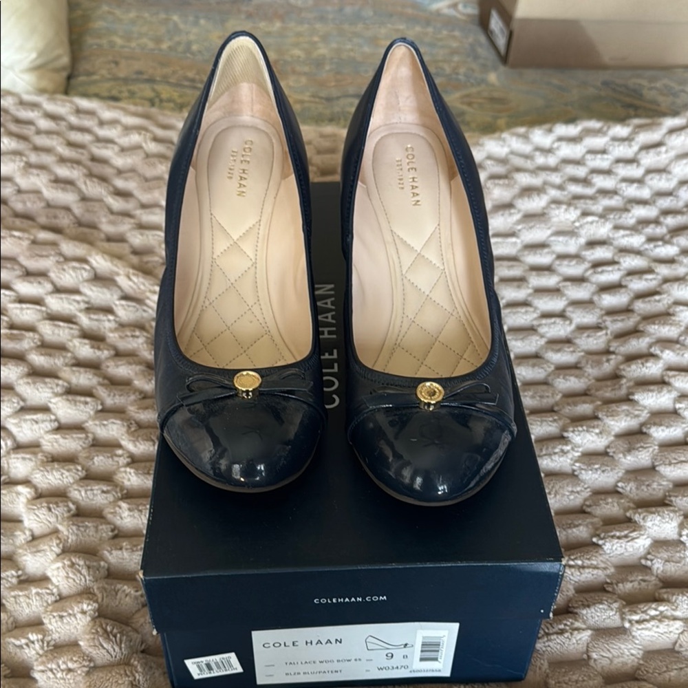Cole Haan Women's Blue Pumps